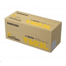 HP - Samsung CLT-Y603L High Yield Yellow Toner Cartridge (10,000 pages)