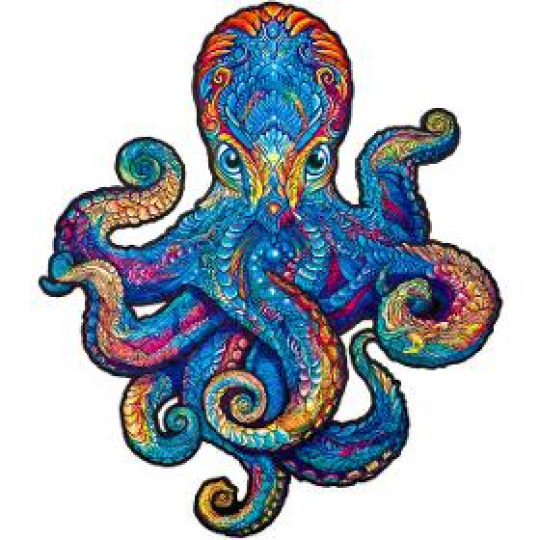 ZVÍŘATA Magnetic Octopus (KS) puzzle UNIDRAGON