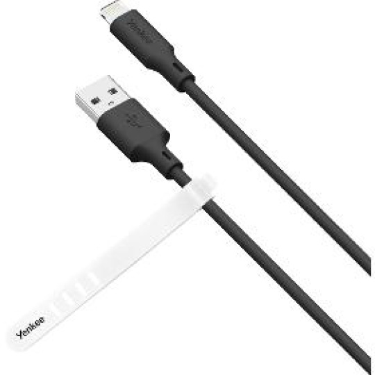 Kábel YCU 615 BK SILIC MFi - USB A /1,5mYENKEE