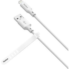 Kábel YCU 615 WH SILIC MFi - USB A /1,5mYENKEE