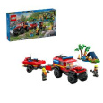 LEGO City Hasičské auto 4x4 a zách. čln 60412 LEGO