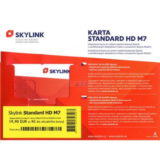 SKYLINK Karta dekódovacia Skylink Standard HD M7