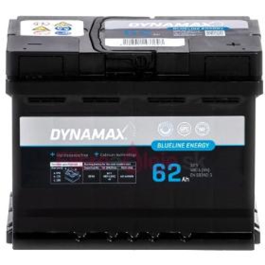 Príslušenstvo Energy Blueline 62Ah DYNAMAX