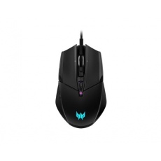 ACER GAMING MOUSE - max. 19000 dpi, 10 programovateľných tlačidiel, 4 farby podsvietenia, 20 mil. kliknite na