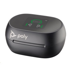 Poly Voyager Free 60+ UC Black Touchscreen Charge Case for BT700 USB-A Adapter