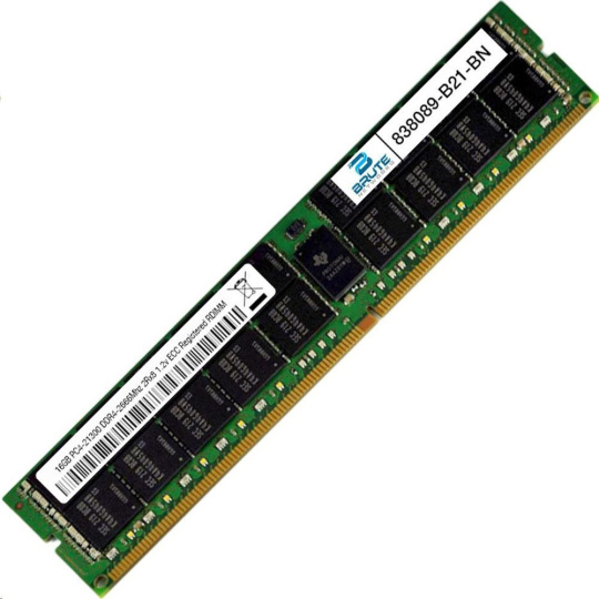 HPE 16GB (1x16GB) Reg Smart Memory for DL325/358AMD DR x8 DDR4-2666 CAS19/19/19