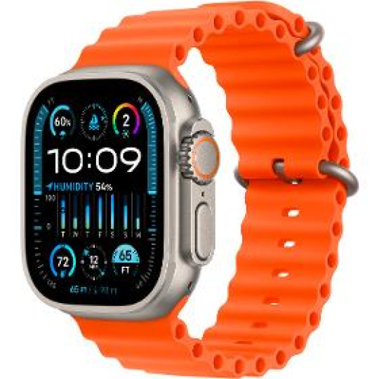 Smart hodinky Watch Ultra 2 Ti Orange Ocean Band APPLE