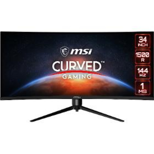 LED monitor Optix MAG342CQR 34 UWQHD prohnutý MSI