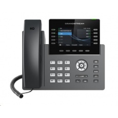 Grandstream GRP2615 [telefón VoIP - 5x účet SIP, HD audio, 40 prog.tl+10 predvolieb, 2xLAN 1Gbps, WiFi,USB,Bluetooth,PoE]