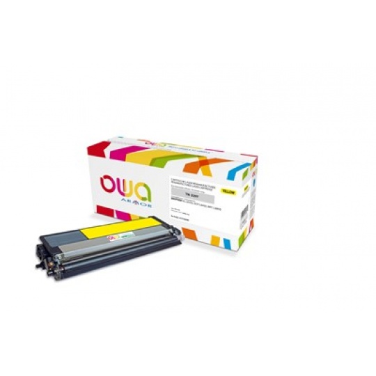 OWA Armor toner pre BROTHER HL L8350, DCP L8450, MFC L8850, 6000 strán, TN329Y, žltá/žltá (TN-329Y)