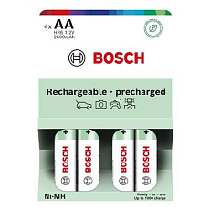 Bosch HR6B4P2600/00 AA 2600mAh Ni-MH Ready to Use (Blistr 4 ks)
