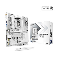ASRock MB Sc LGA1851 B860 Challenger WiFi WHITE, Intel B860, 4xDDR5, 1xHDMI, WiFi, ATX ASRock MB Sc LGA1851 B860 Challenger WiFi WHITE, Intel B860, 4xDDR5, 1xHDMI, WiFi, ATX