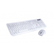 BAZAR C-TECH klávesnice s myší WLKMC-01, USB, bílá, wireless, CZ+SK "REPAIRED" BAZAR C-TECH klávesnice s myší WLKMC-01, USB, bílá, wireless, CZ+SK "REPAIRED"
