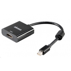 AKASA Mini DisplayPort na HDMI 4k*2k, 20 cm (aktívny)