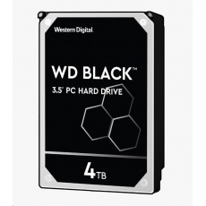 WD BLACK WD4005FZBX 4TB SATAIII/600 256MB cache 7200 otáčok za minútu, CMR