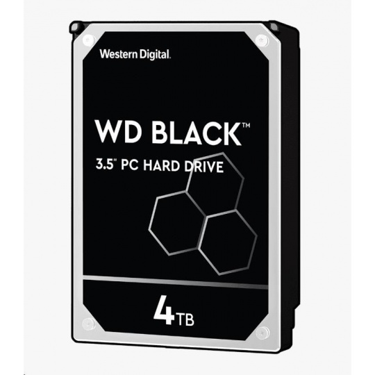 WD BLACK WD4005FZBX 4TB SATAIII/600 256MB cache 7200 otáčok za minútu, CMR