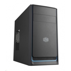Cooler Master case MasterBox E300L, modrý rámeček, Micro-ATX, 2x USB 3.0, bez zdroje Cooler Master case MasterBox E300L, modrý rámeček, Micro-ATX, 2x USB 3.0, bez zdroje
