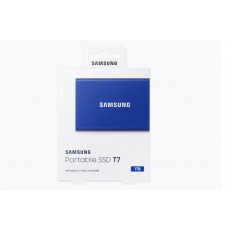 Externý disk SSD Samsung - 1 TB - modrý