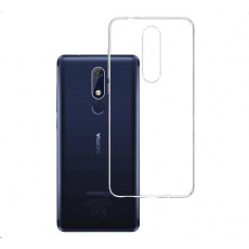 3mk ochranný kryt Clear Case pro Nokia 5.1 ,čirá