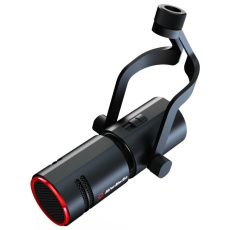AVERMEDIA mikrofon Live Streamer MIC 330, drátový, dynamický, streamovací, integrovaný pop filtr, XLR, 5/8" závit, černá