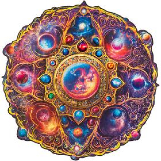 UMĚNÍ Mandala Space Dreams KS puzzle UNIDRAGON