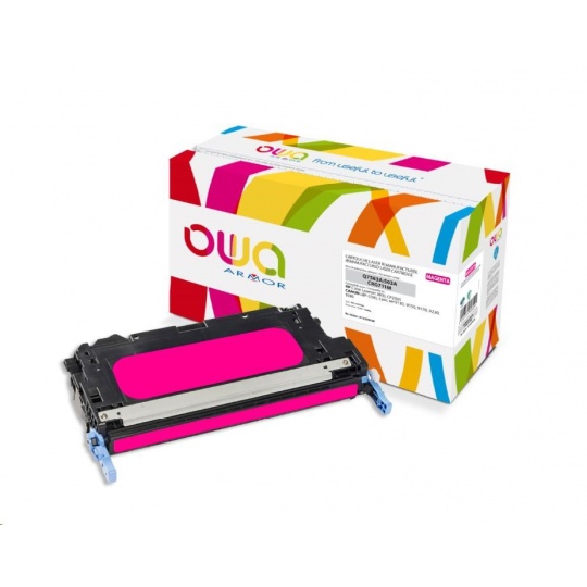 OWA Armor toner pre HP Color Laserjet 3800, CP3505, 6000 strán, Q7583A, červená/purpurová