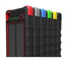 Viking solární outdoorová power banka AKULA II 16000mAh, červená Viking solární outdoorová power banka AKULA II 16000mAh, červená