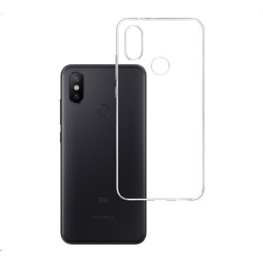 3mk Clear Case pro Xiaomi Mi A2 Global ,čirá