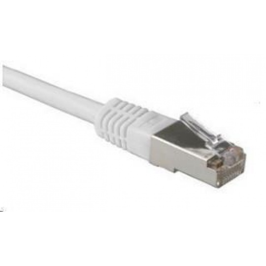 Solarix 10G prepojovací kábel CAT6A SFTP LSOH 0,5 m sivý, odolný proti zasekávaniu C6A-315GY-0,5MB