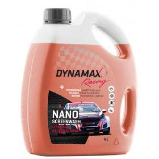 Čistiaci prostriedok SCREENWASH NANO RACING LETNÁ 4L DYNAMAX