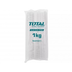Total TACGT3011 Tyčinky tavné transparentní, 1kg, průměr 11,2mm, délka 30cm Total TACGT3011 Tyčinky tavné transparentní, 1kg, průměr 11,2mm, délka 30cm