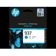 HP 937 Cyan Original Ink Cartridge (800 pages)