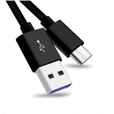 Kábel USB PREMIUMCORD 3.1 C/M - USB 2.0 A/M, super rýchle nabíjanie 5A, čierna, 1m Kábel USB PREMIUMCORD 3.1 C/M - USB 2.0 A/M, super rýchle nabíjanie 5A, čierna, 1m