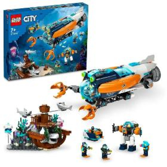 LEGO City Priesk.ponorka na dne mora 60379 LEGO