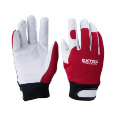 Extol Premium (8856658) rukavice pracovní kožené, velikost 11"
