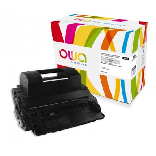 OWA Armor toner pre HP Laserjet Ese M605, M606, M630, 25000 strán, CF281X, čierna/čierna