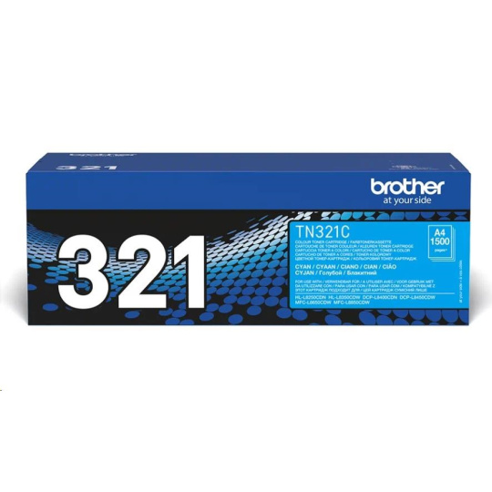 Toner BROTHER TN-321C Laserový spotrebný materiál -1500 str./min - pre DCP-L8450CDW