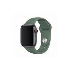 COTEetCI silikonový sportovní náramek pro Apple watch 38 / 40 mm jehličnatá zelená
