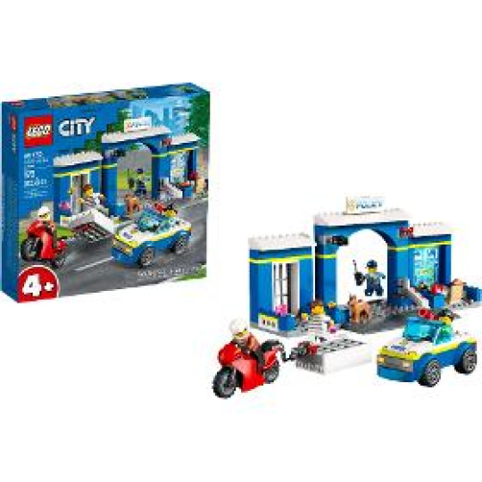 LEGO City Naháňačka na polic. stanici 60370 LEGO