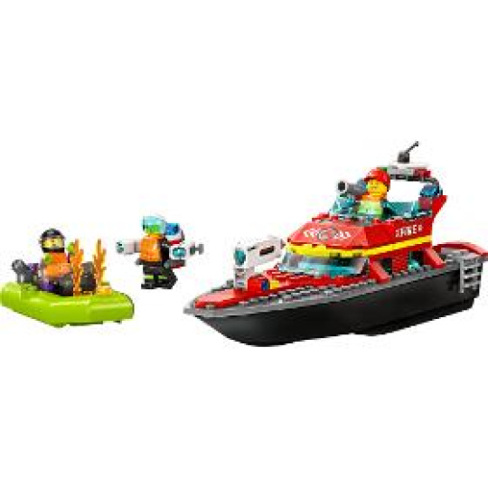 LEGO City Hasičská záchranná loď a čln 60373