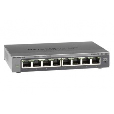 Poškozený obal - Netgear GS108E 8-port gigabit ProSafe Plus Switch, PC management, bazar Poškozený obal - Netgear GS108E 8-port gigabit ProSafe Plus Switch, PC management, bazar