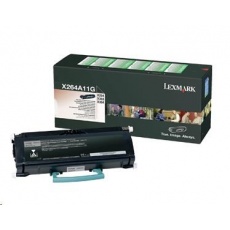 Čierny toner LEXMARK pre X264, X363, X364 (3 500 strán)