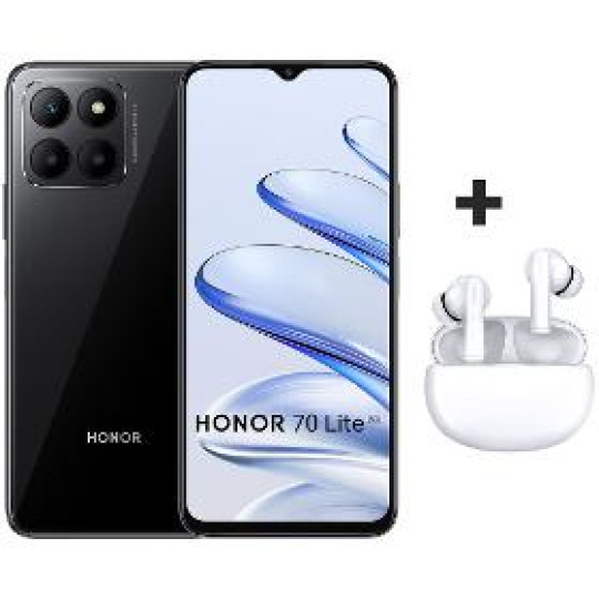 Mobilný telefón 70 lite 5G BK+ CHOICE Earbuds X5 Honor