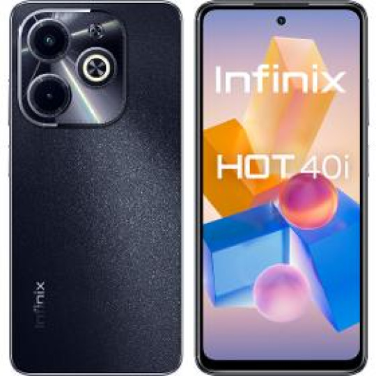 Mobilný telefón Hot 40i 4/128GB Starlit Black INFINIX