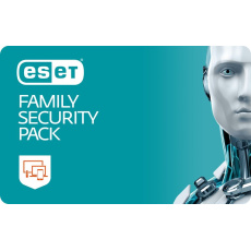 ESET Family Security Pack pre  5 zariadenia, predĺženie licencie na 3 roky