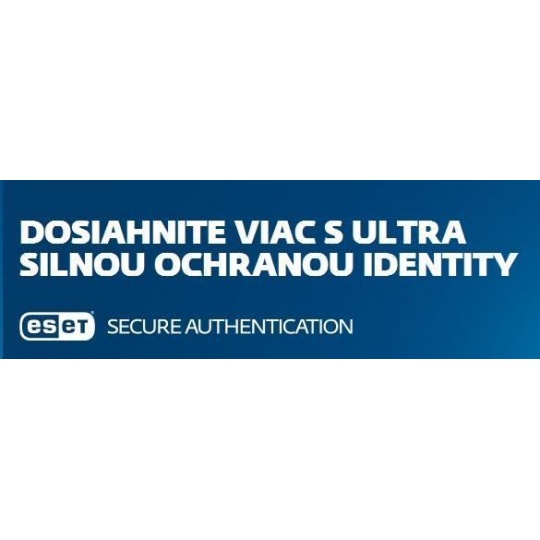 ESET Secure Authentification 10 - 24 PC + 1 ročný update