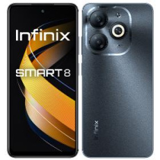 Mobilný telefón Smart 8 3GB +64GB Black INFINIX Mobilný telefón Smart 8 3GB +64GB Black INFINIX