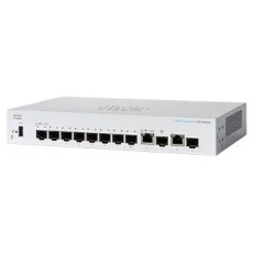 BAZAR - Cisco switch CBS350-8S-E-2G-EU (8xSFP, 2xGbE/SFP combo,fanless) - REFRESH  - rozbaleno