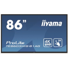 iiyama ProLite TE8603MIS-B1AG, 217.4 cm (85.6''), infrared, 4K, black iiyama ProLite TE8603MIS-B1AG, 217.4 cm (85.6''), infrared, 4K, black