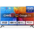 BAZAR - CHiQ L40M9E TV 40", Full HD, smart, Google TV, Dolby Audio, dbx-tv, HDR 10 - Poškozený obal (Komplet)